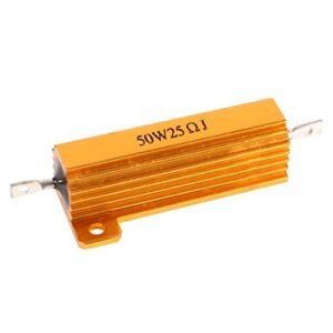 ide 5% chasis montado Audio resistencias Revestido de Aluminio Dorado (Equipamentos)