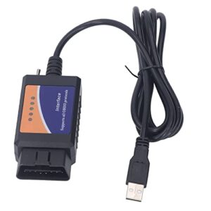 Ferramenta de Diagnóstico de Carro ELM327 PIC18F25K80 CD Suporta Todos Os Protocolos OBD2 para Usuários (CDs)