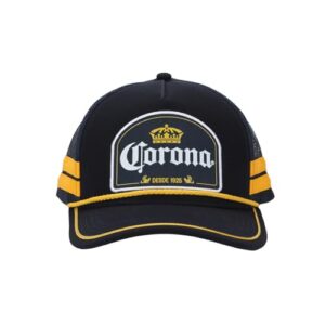 Boné de caminhoneiro Corona Logo Desde 1925 preto, Preto, Tamanho Único (Cervejas)