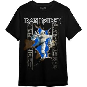 Camiseta Iron Maiden Powerslave 1 (BR, Alfa, G, Regular, Preto) (CDs)