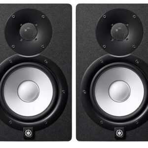 YAMAHA Par de monitor de estúdio alimentado por 8 polegadas HS8 - Preto (Equipamentos)