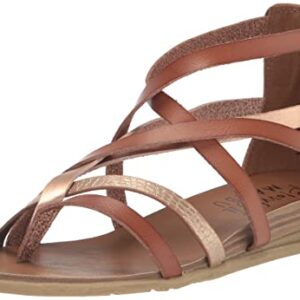 Blowfish Malibu Sandália feminina Brock, Dile/carvalho, corta rosa, 35 (CDs)
