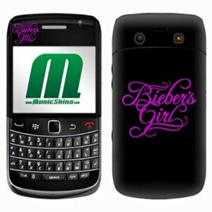 MusicSkins, MS-JB60043, Justin Bieber - Bieber's Girl, BlackBerry Bold (9700), Skin (CDs)