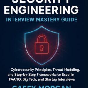Security Engineering Interview Mastery Guide: Cybersecurity Principles, Threat Modelling, and Step-by-Step Frameworks to Excel in FAANG, Big Tech, and ... (The Complete Tech Interview Series) - Morgan, Casey (CDs)