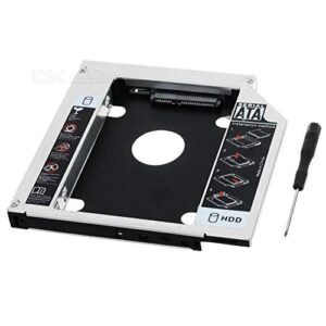Adaptador Caddy HD SSD Sata 9.5mm Case para Gaveta de CD/DVD Notebook (CDs)