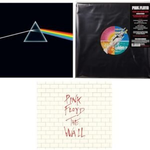 Pink Floyd - Classic Album 180g Record Collection: (Darkside of the Moon 50th Anniversary / Wish You Were Here / The Wall) - Pink Floyd (Discos de Vinil)