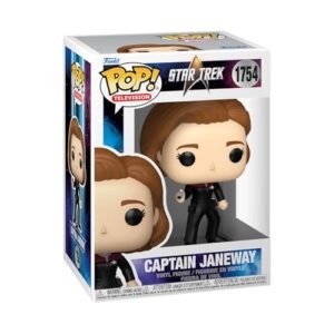 Funko Pop! TV: Star Trek Voyager - Capitão Janeway - Boneco de vinil colecionável - Ideia de presente - Mercadoria oficial - Brinquedos para crianças e adultos - Fãs de TV - Figura modelo para (Bonecos)