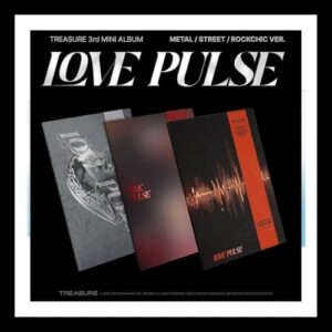 (Random Ver.) TREASURE LOVE PULSE 3rd Mini Album / CD-R+Photo Book+Band+Poster+13 Card+Holder - TREASURE (CDs)