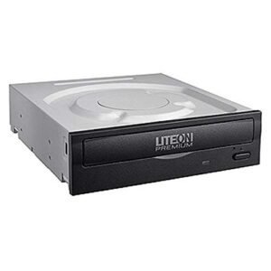 Lite-On Gravador de disco óptico de camada dupla Black Premium 16X SATA para CD/DVD/RW DVD DL (DH-16AFSH-PREMM2) (CDs)