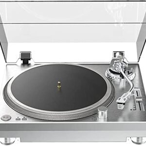 DIGITNOW Discos de alta fidelidade, toca-discos de vinil com cartucho magnético, converte vinil para digital, controle de passo variável e controle antiskate (Discos de Vinil)
