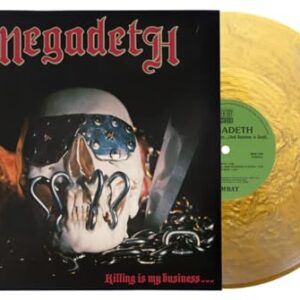 Megadeth Killing Is My Business…and Business Is Good Vinyl, Gold Limited Edition - Megadeth (Discos de Vinil)