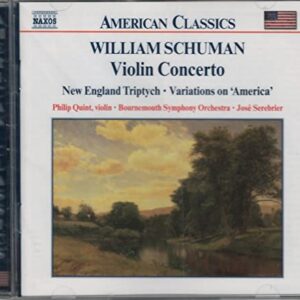 Violin Concerto / Variations on America (CDs)