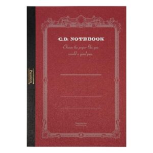 CD NOTE Caderno de CD premium A4, grade, CDS150S (CDs)
