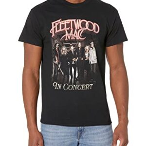 Fleetwood Mac Camiseta preta oficial Fleetwod Mac in Concert, Preto, G (CDs)