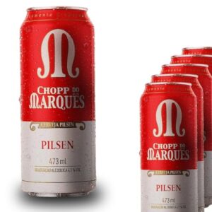 Cerveja Chopp do Marquês Pilsen 473ml - 6 unidades (Cervejas)