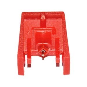 Agulha de Toada Toca-Discos Estilo Cerâmico com Ponta Substituição para Fonografia Giradiscos Compatível Crosley Fisher ION OTTO Kenwood Fácil Instalar Som Alta Fidelidade Capa ABS (Equipamentos)