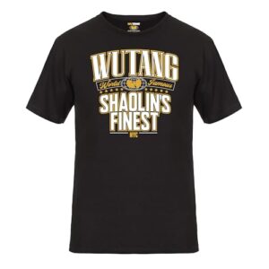 Wu-Tang Clan Camiseta Shaolin's Finest, Preto, M (CDs)