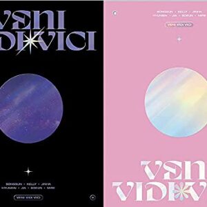 TRI.BE [ VENI VIDI VICI ] 1st Mini Album [ UNIVERSE + COSMOS ] 2 Ver SET. 2ea CD+2ea Photo Book(each 92p)+2ea Behind Post Card Set(1set 7ea)+2ea Name Card+4ea Photo Card+etc - TRI.BE (CDs)