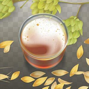 Brewing log: The notebook for all home and hobby brewers ♦ More than160 pages ♦ Detailed brewing protocols to fill in ♦ 8,5x11 format ♦ motive: Hops wheat beer - Notizbücher, MSED (Cervejas)