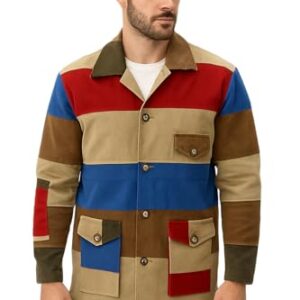 My Party Shirt Jaqueta estilo Hunter Patchwork Field, Multicolorido, 3G (CDs)