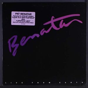 Live From Earth - Pat Benatar LP (Discos de Vinil)