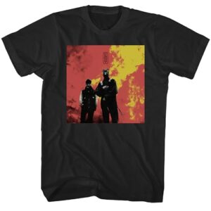 Twenty One Pilots Top álbum capa adulto preta manga curta camiseta com estampa de rock alternativo, Preto, G (CDs)