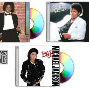 Off The Wall + Thriller + Bad [1979 - 1987 Collection CD 3-Pack] - Michael Jackson (CDs)