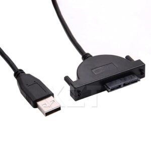Cabo Sata Usb 2.0 Adaptador Cd,dvd Notebook Slim Sata (CDs)