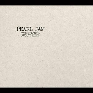 8/12/00 - Tampa, Florida - Pearl Jam (CDs)