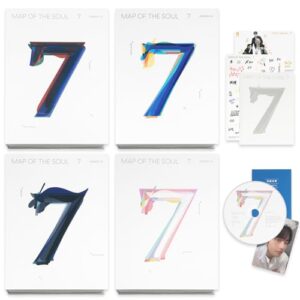 [MAP OF THE SOUL : 7] (Random Ver.) Photobook + CD + Mini Book + Photocard + Standing Photo + Gift - BTS (CDs)