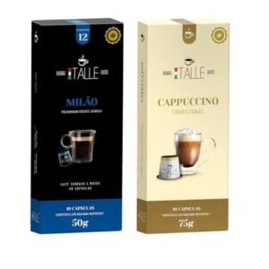Cápsulas Compativeis Nespresso Café Cappuccino Café Italle (Café)