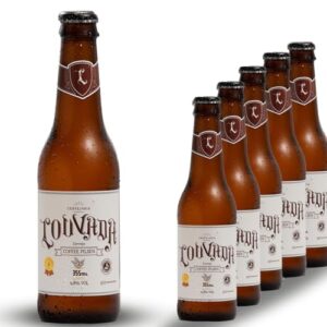 Cerveja Coffee Pilsen Louvada 355ml - 06 unidades Sem Glúten (Cervejas)