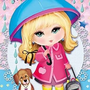 1 Caderno Season Girls 96 Folhas Brochura Capa Dura Sortido, Máxima Cadernos - 107013 (CDs)