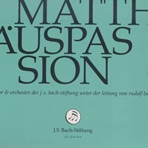 J.S. Bach: Matthew Passion BWV244 - チャールズ・ダニエルズ (CDs)