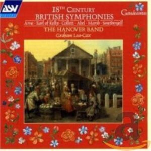British symphonies du XVIIIème siècle - Thomas Augustine Arne (CDs)