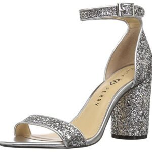 Katy Perry Sandália feminina de salto The Clara, Prata, 5.5 M Medium US (CDs)