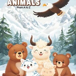 Mountain Animals from A to Z: A Cute Alphabet Coloring Book for Kids (CD Creations A–Z Coloring Series) - Creations, CD (CDs)