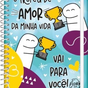 Jandaia - Planner Espiral 175X242mm CD 160Pgs Flork Trofeu 2026 FSC (CDs)