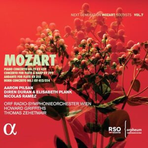 Piano Concerto No. 19 KV 459 Concerto for Flute - Aaron Pilsan (CDs)