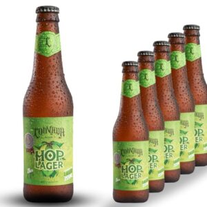 Cerveja Hop Lager Cervejaria Louvada 355ml - 06 unidades Sem Glúten (Cervejas)