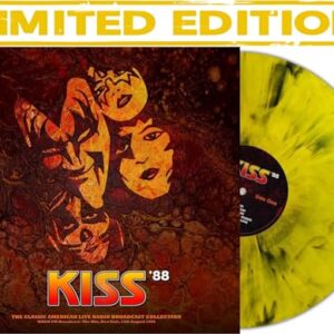 Kiss - Live At The Ritz, New York 1988 - Limited Color Edition [Yellow Marbel LP] - Kiss (Discos de Vinil)