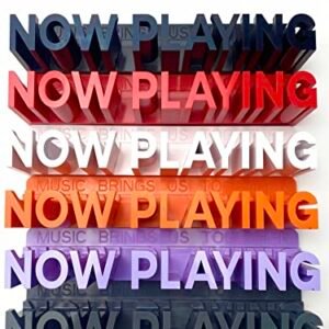 WPESI Suporte de parede para disco de vinil Now Playing (preto) (Equipamentos)