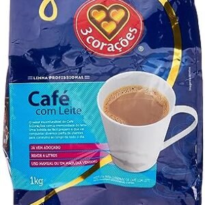 Café com leite, Pacote, 1kg, 3 Corações (Café)