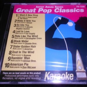 Karaoke Great Pop Classics - Huey Lewis & the News (CDs)