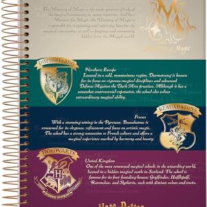 Jandaia - Caderno Espiral College 175x242mm CD 10 Matérias 160 Fls Harry Potter 4 Cores FSC (CDs)