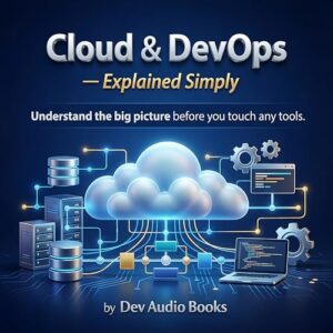 Cloud & DevOps — Explained Simply: An audio-first guide that still goes into real technical depth, with interview-style questions along the way. (Dev and ... Simple with Storys) (English Edition) - Books, Dev Audio (CDs)