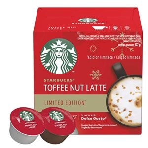 Café em Cápsula Starbucks Dolce Gusto Toffee Nut Latte 12 cápsulas 127g (Café)