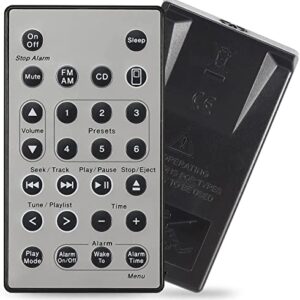Controle remoto para Bose Sound Touch Wave Music Radio System CD AWRCC1, Prata (CDs)