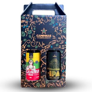 Kit Cerveja Campinas Forasteira IPA e Legionaria TRIGO 500ml (Cervejas)
