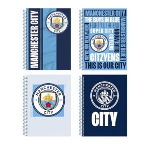 CADERNO MAN CITY - UNIV 1M CD B/A 80F (CDs)